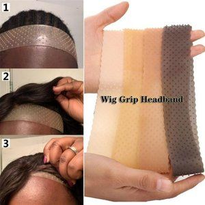 💥Non Slip Silicone Wig Grip Headband Transparent Wig Accessories 💥NWT